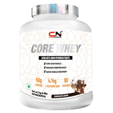Core Nutrition Core Whey Isolate and Hydrolysate, 4.4 lb Chocolate