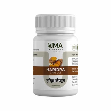 Uma Ayurveda Haridra,  60 capsules 