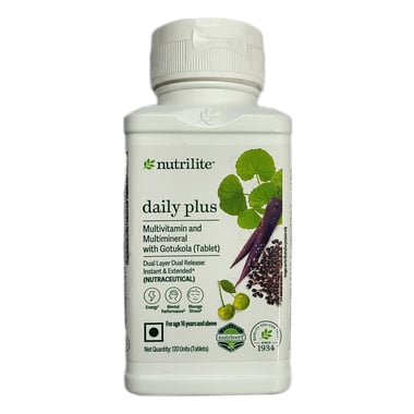 Amway Nutrilite Daily Plus, 120 tablet(s) Unflavoured