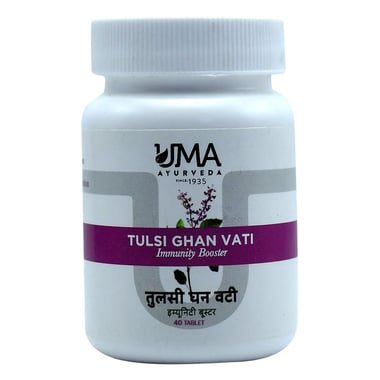 Uma Ayurveda Tulsi Ghan Vati, 40 tablet(s)