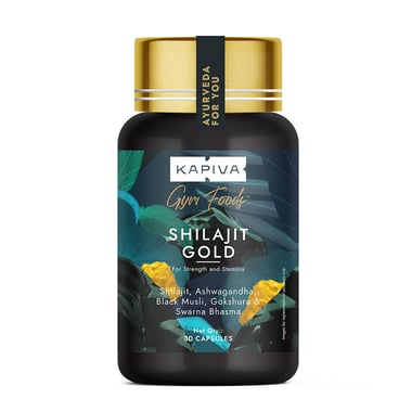 Kapiva Him Foods Shilajit Gold,  30 capsules 