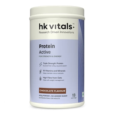 HealthKart HK Vitals Protein Active,  0.88 lb  Chocolate 