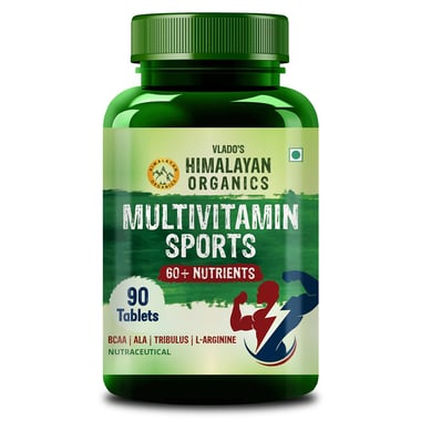 Vlado's Himalayan Organics Multivitamin Sports, 90 tablet(s) Natural