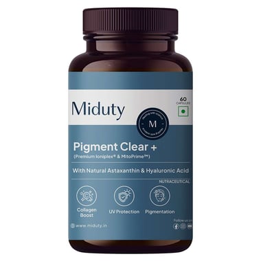 Miduty Pigment Clear+, 60 capsules