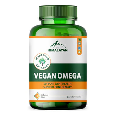 Divya Himalayan Plant Based Organics Vegan Omega 3-6-9,  60 tablet(s) 