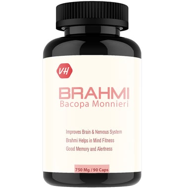 Vitaminhaat Brahmi Bacopa Monnieri,  90 capsules 
