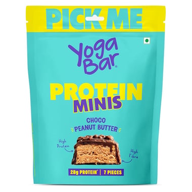 Yogabar Protein Minis,  7 bar(s)  Choco Peanut Butter 