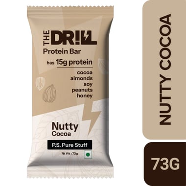 The Drill Protein Bar 15g Protein, 6 bar(s) Nutty Cocoa