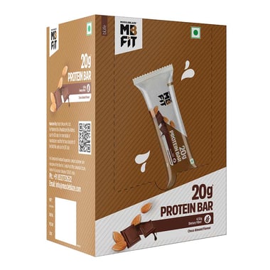 MuscleBlaze Protein Bar (20 gm Protein),  6 bar(s)  Choco Almond 