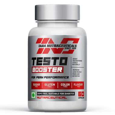 Tara Nutraceuticals Testo Booster, 60 capsules Unflavoured