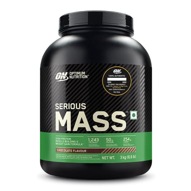 ON (Optimum Nutrition) Serious Mass,  6.6 lb  Chocolate 