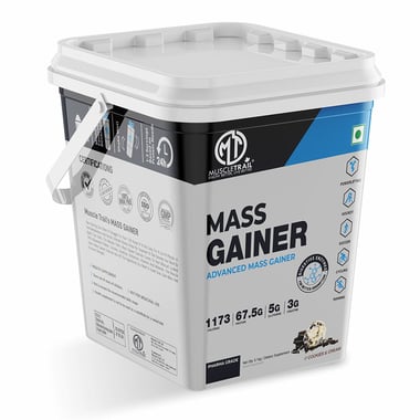 Muscle Trail Advanced Mass Gainer, 11.24 lb Cookies & Cream