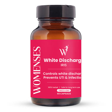 WOMENSES White Discharge, 60 capsules Unflavoured