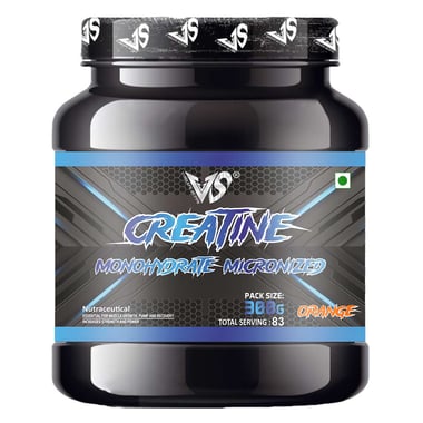 V-SHAPE SUPPS Creatine Monohydrate Micronized,  Orange  0.66 lb 