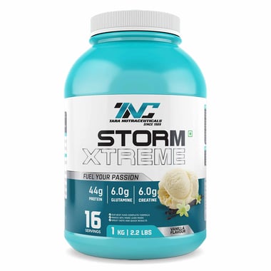 Tara Nutraceuticals Storm Xtreme,  2.2 lb  Vanilla 