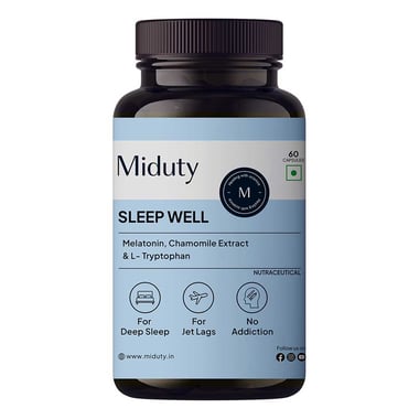 Miduty Sleep Well,  60 capsules 