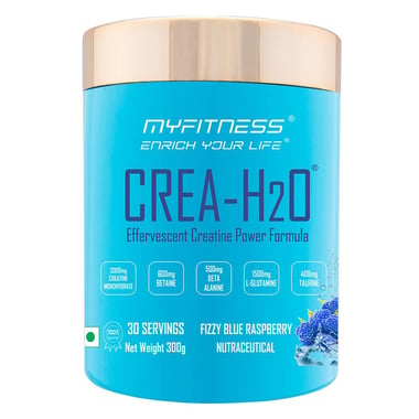 Myfitness By Paradise CREA-H2O, Fizzy Blue Raspberry 0.66 lb