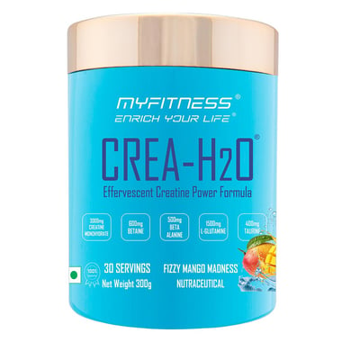 Myfitness By Paradise CREA-H2O, Fizzy Mango Madness 0.66 lb