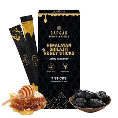 Bargad Himalayan Shilajit Honey Sticks Classic Flavour, 7 Stick(s)