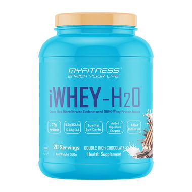 Myfitness By Paradise iWHEY- H2O, 1.1 lb Double Rich Chocolate