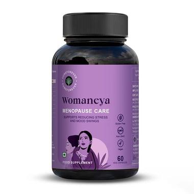 CUREFOREVER Womaneya Menopause Care, 60 veggie capsule(s) Unflavoured