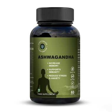 CUREFOREVER Ashwagandha 1200mg,  60 tablet(s) 