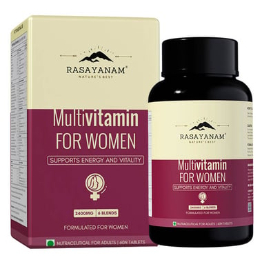 Rasayanam Multivitamin for Women, 60 tablet(s) Unflavoured