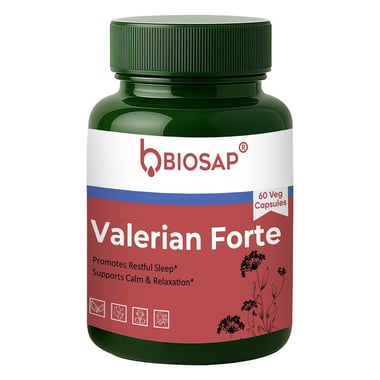 BIOSAP Valerian Forte, 60 veggie capsule(s)
