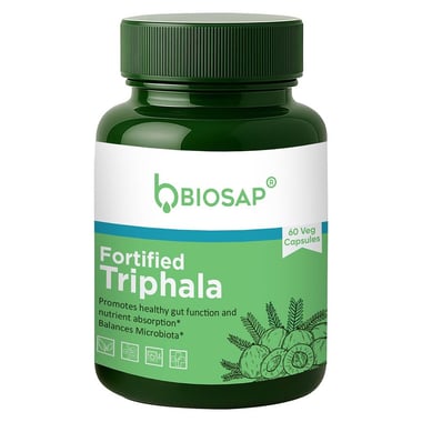 BIOSAP Fortified Triphala,  60 veggie capsule(s) 