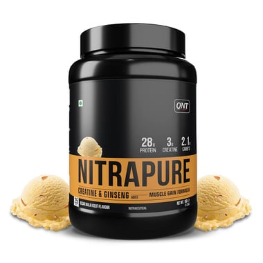 QNT Nitrapure Whey Protein, 2.2 lb Kesar Malai Kulfi