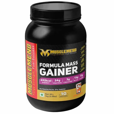 Musclemend Formula Mass Gainer,  2.2 lb  Kesar Pista 