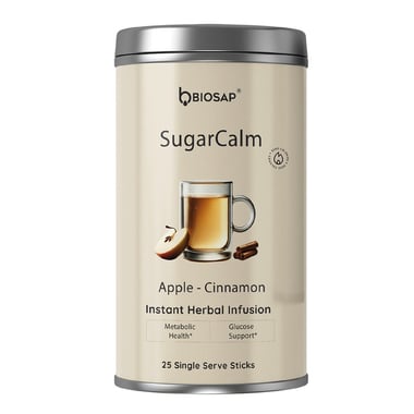 BIOSAP SugarCalm, Apple + Cinnamon 25 Stick(s)