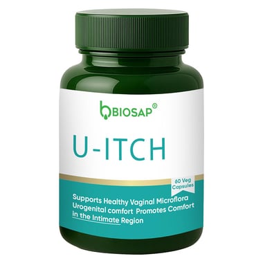 BIOSAP U Itch,  60 veggie capsule(s)  Unflavoured 