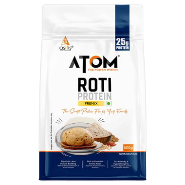 AS-IT-IS Nutrition ATOM Roti Protein, 1.1 lb Unflavoured