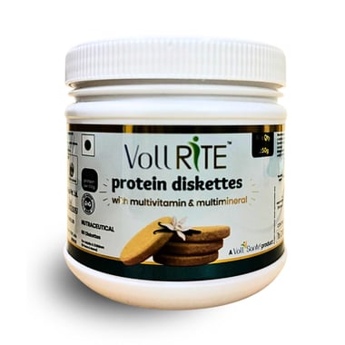 Voll RiTE Protein Diskettes with Multivitamin & Minerals, 50 Piece(s)/Pack Unflavoured
