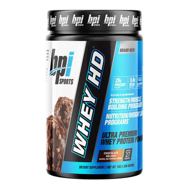 BPI Sports Whey-HD Ultra Premium, 2.2 lb Chocolate Delight
