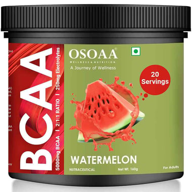 Osoaa BCAA, 0.35 lb 20 Servings Watermelon