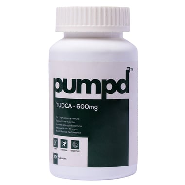 Pumpd TUDCA + 600mg, 90 capsules