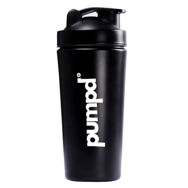 Pumpd Steel Shaker, Black 750 ml