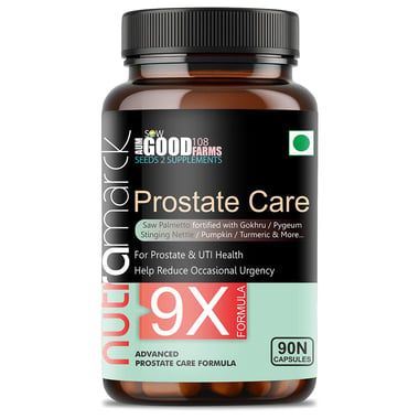 NutraMarck Plant Based Prostate Care 9X,  90 capsules 