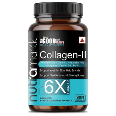 NutraMarck Collagen II 6X, 90 capsules Unflavoured