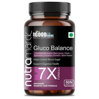 NutraMarck Gluco Balance 7X, 90 capsules