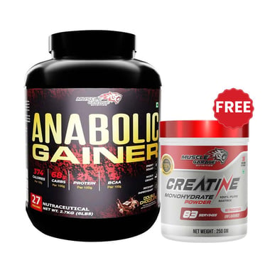 Muscle Garage Anabolic Gainer, 5.95 lb Chocolate