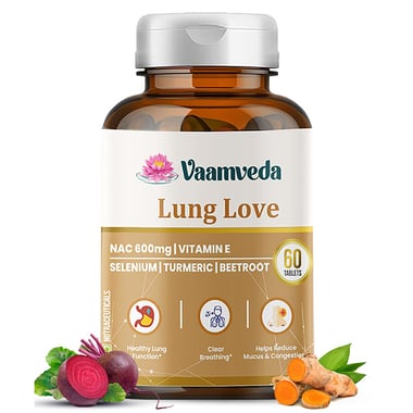 Vaamveda Lung Love,  60 tablet(s) 
