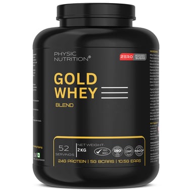 Physic Nutrition Gold Whey Protein Blend, 4.4 lb Chocolate
