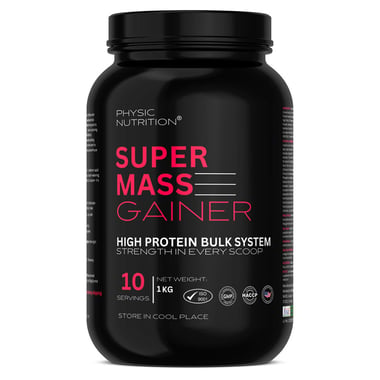 Physic Nutrition Super Mass Gainer,  2.2 lb  Mango 