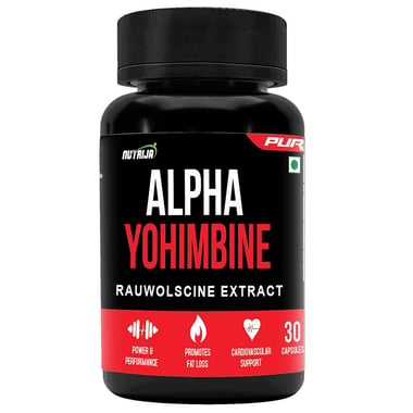 NutriJa Rauwolscine - Alpha Yohimbine, 30 capsules Unflavoured