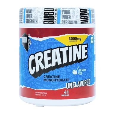 Gibbon Nutrition Creatine,  Unflavoured  0.27 lb 
