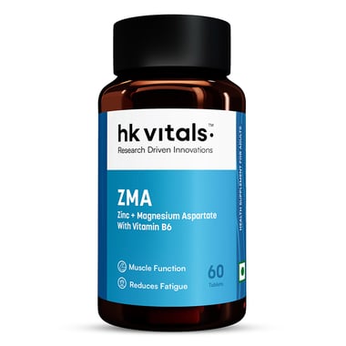 HealthKart HK Vitals ZMA, Unflavoured 60 tablet(s)