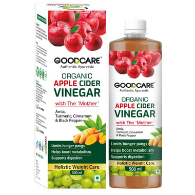 Goodcare Organic Apple Cider Vinegar,  500 ml  Holistic Weight Care 